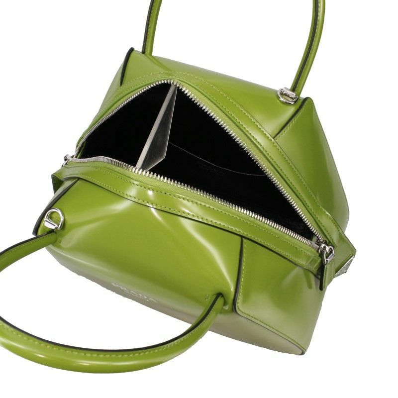 プラダ PRADA ハンドバッグ レディース SPAZZOLATO グリーン 1BA366 OOO ZO6 F0ZCM FELCE N