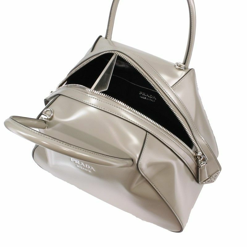 プラダ PRADA ハンドバッグ レディース スーパーノヴァ グレー 1BA366 ZO6 F03HH MARMO N