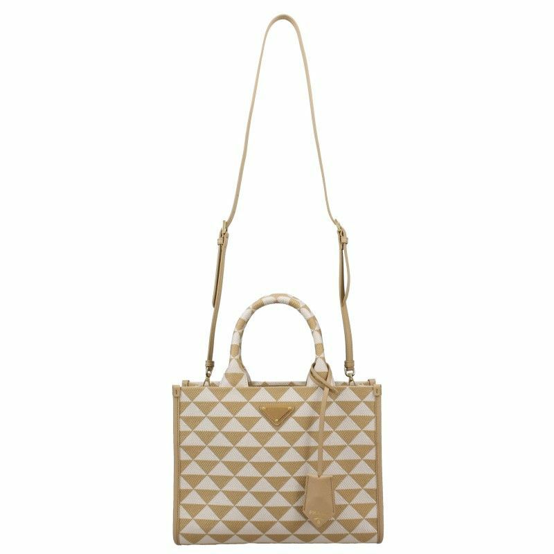 プラダ PRADA ハンドバッグ レディース ベージュ 1BA354 V OOM 2FKL 
