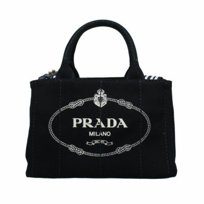 プラダ PRADA トートバッグ レディース カナパ ブラック 1BG439 V ROO