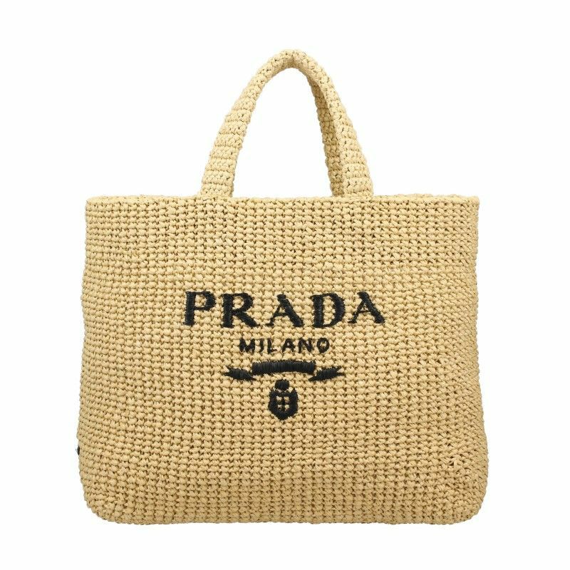 プラダ PRADA トートバッグ レディース ナチュラル 1BG392 V OOL 2A2T F0018 NATURALE