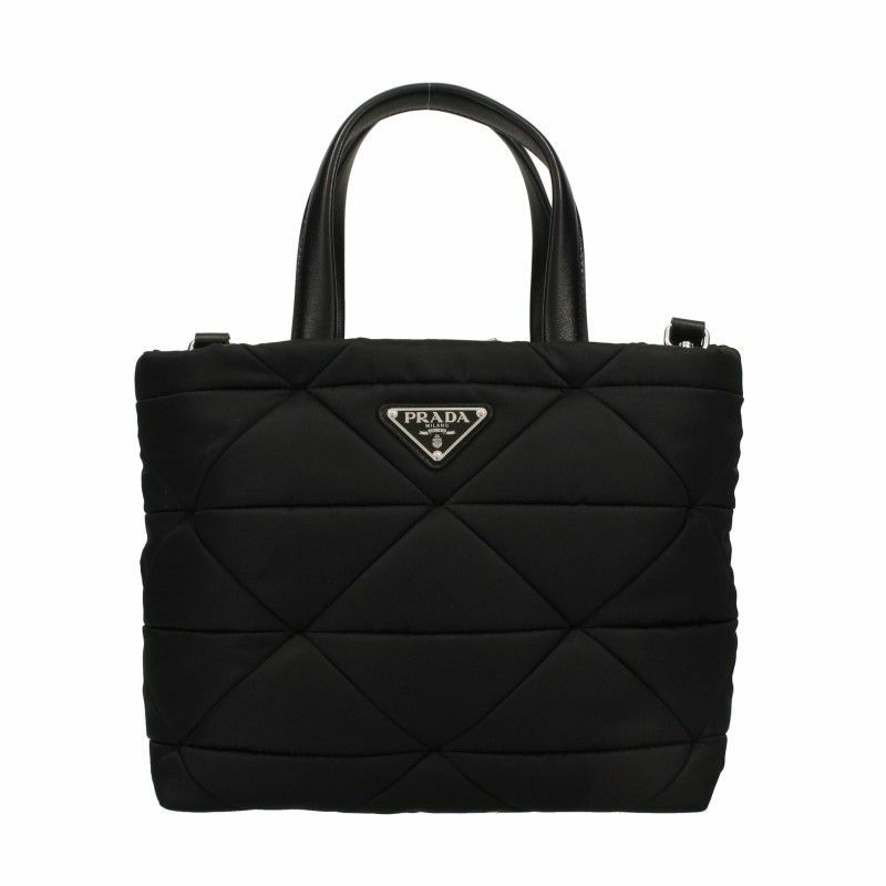 プラダ PRADA トートバッグ レディース ブラック 1BG373 V B9O RDJN 