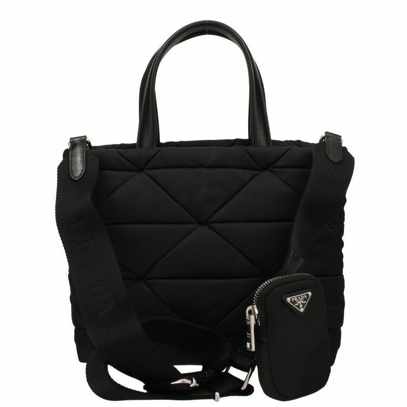 プラダ PRADA トートバッグ レディース ブラック 1BG373 V B9O RDJN 