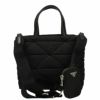 プラダ PRADA トートバッグ レディース ブラック 1BG373 V B9O RDJN F0002 NERO