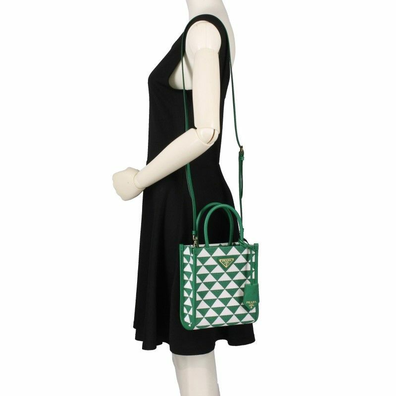 プラダ PRADA ショルダーバッグ レディース グリーン 1BA355 V