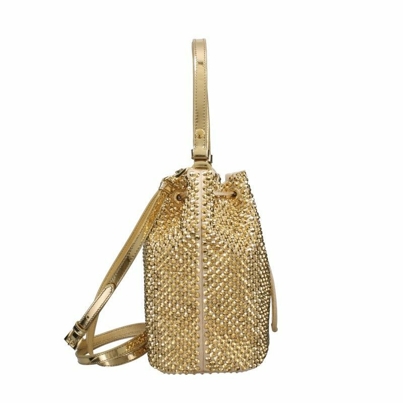 プラダ PRADA ショルダーバッグ レディース ゴールド 1BE067 V OOO 2AWL F0522 PLATINO