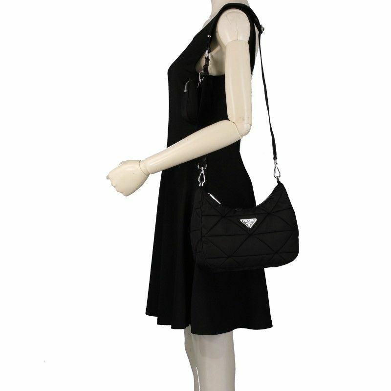 プラダ PRADA ショルダーバッグ レディース ブラック 1BC151 V B9O  