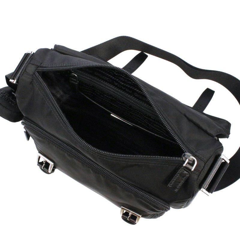 プラダ PRADA ショルダーバッグ レディース ブラック 1BD953 V B1M 