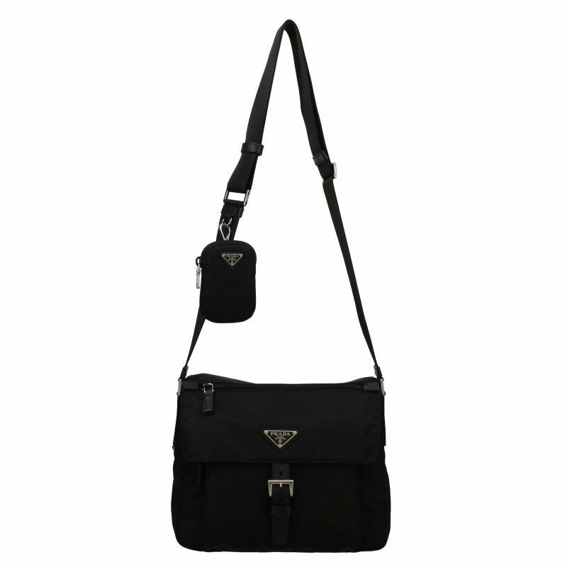 プラダ PRADA ショルダーバッグ レディース ブラック 1BD994 V B1M RV44 F0002 NERO