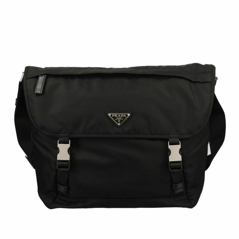 プラダ PRADA ショルダーバッグ メンズ ロゴ ブラック 2VD052 2DMG F0002 NERO