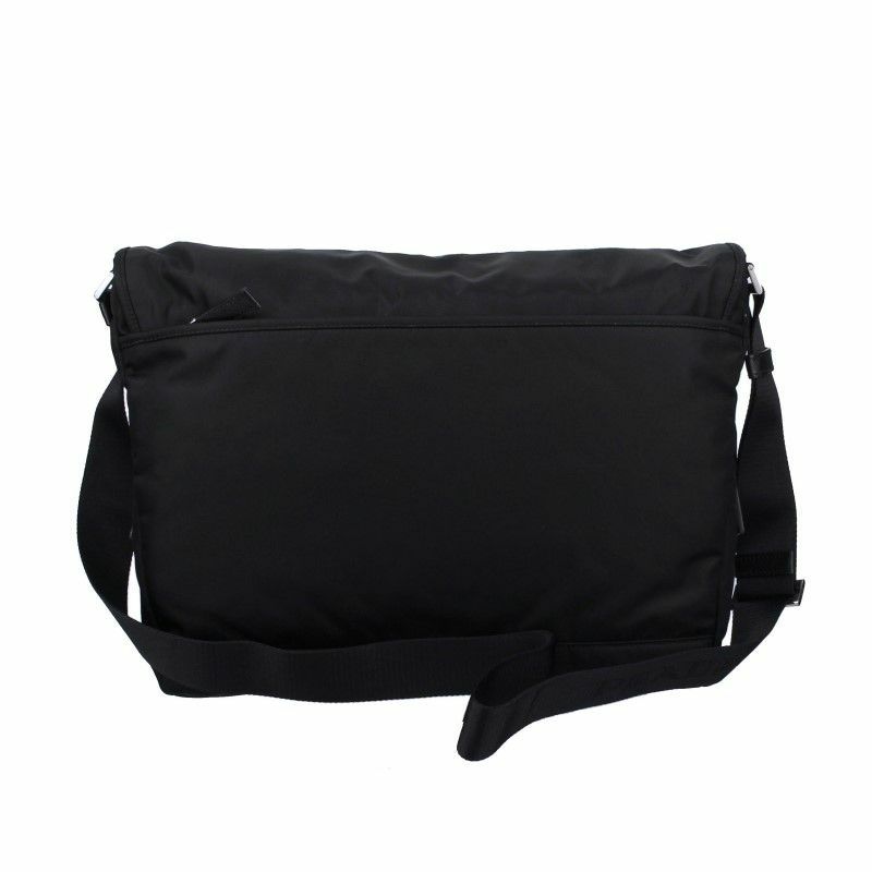プラダ PRADA ショルダーバッグ メンズ ロゴ ブラック 2VD052 2DMG 