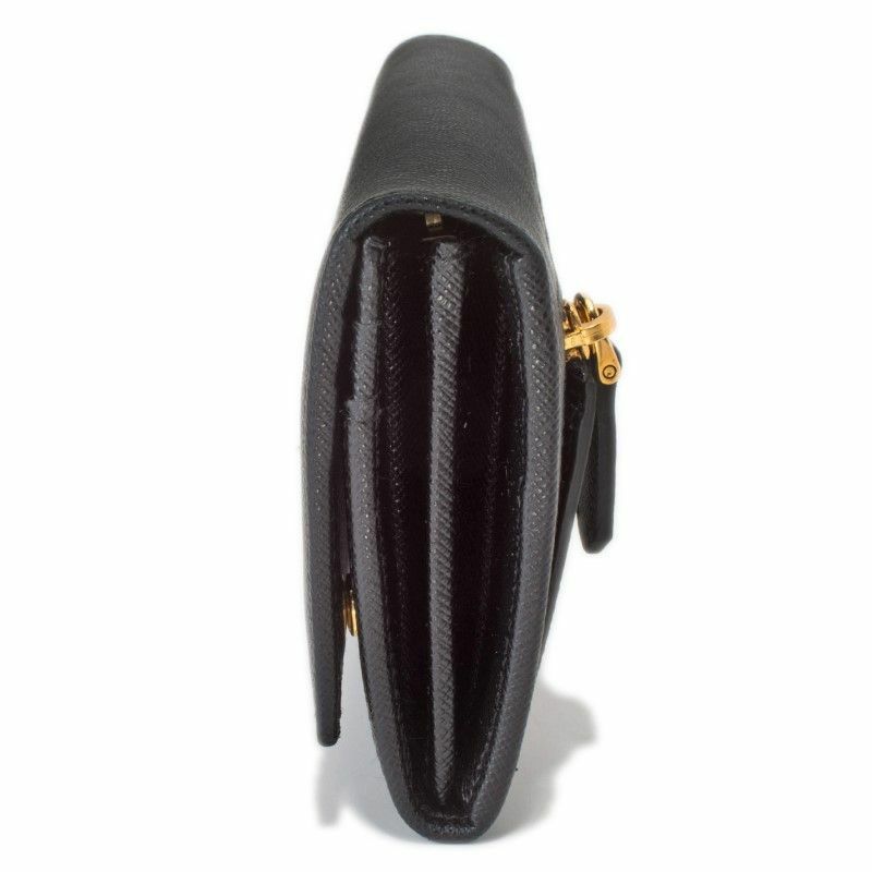 PRADA プラダ 長財布 レディース ブラック 1MH132 QHH F0002