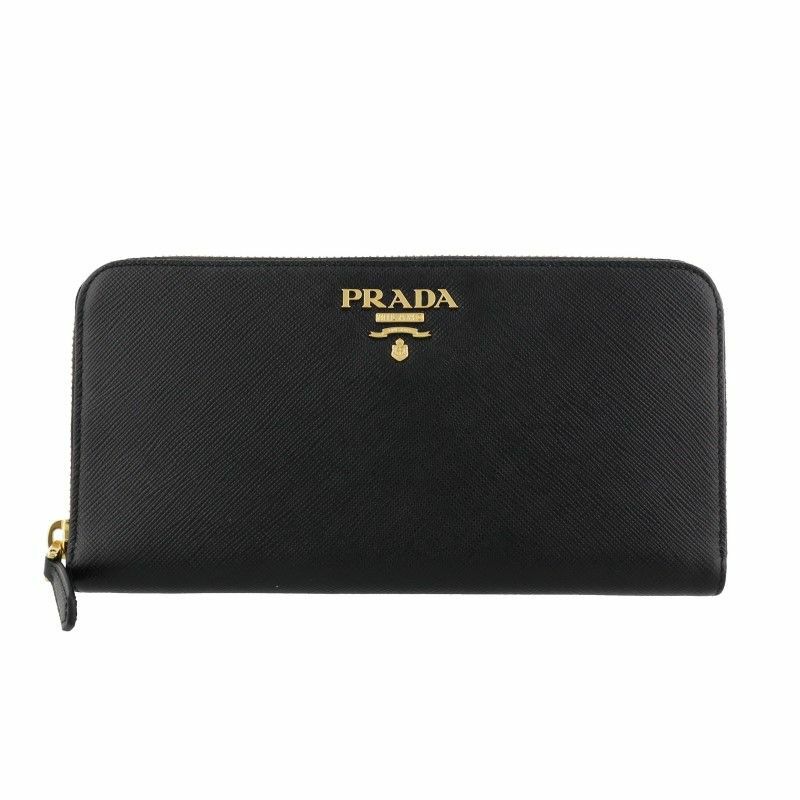 PRADA プラダ 長財布 レディース ブラック 1ML506 QWA F0002 NERO