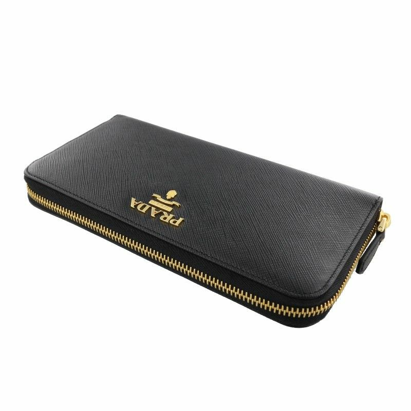 PRADA プラダ 長財布 レディース ブラック 1ML506 QWA F0002 NERO 