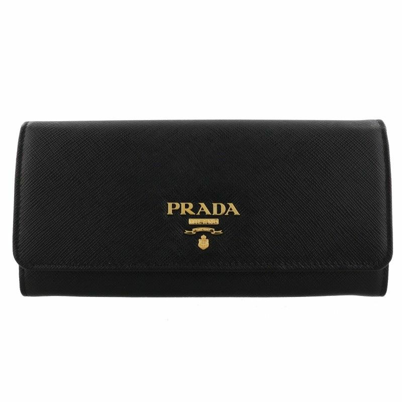 プラダ PRADA 長財布 レディース ブラック 1MH132 QWA F0002 NERO