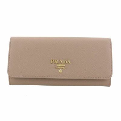 プラダ PRADA長財布 レディース ピンクベージュ 1MH132 QWA F0236 CIPRIA