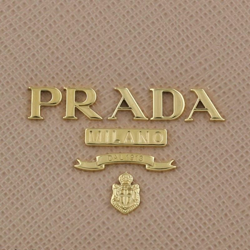 プラダ PRADA長財布 レディース ピンクベージュ 1MH132 QWA F0236 CIPRIA