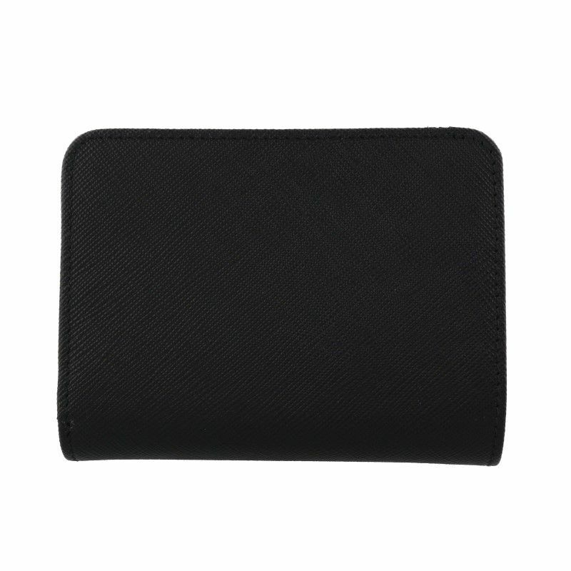 プラダ PRADA 二つ折り財布 レディース SAFFIANO TAB ブラック 1ML018 2DYG F0002 NERO