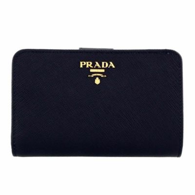 プラダ PRADA 二つ折り財布 レディース ピンクベージュ 1ML225 QWA