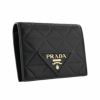 プラダ PRADA 二つ折り財布 レディース ブラック 1MV204 2CLU F0002 NERO