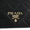 プラダ PRADA 二つ折り財布 レディース ブラック 1MV204 2CLU F0002 NERO