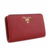 プラダ PRADA 二つ折り財布 レディース レッド 1ML225 QWA F068Z FUOCO