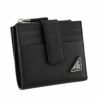 PRADA プラダ 二つ折り財布 メンズ SAFFIANO TRIANGOLO ブラック 2MC066 QHH F0002 NERO