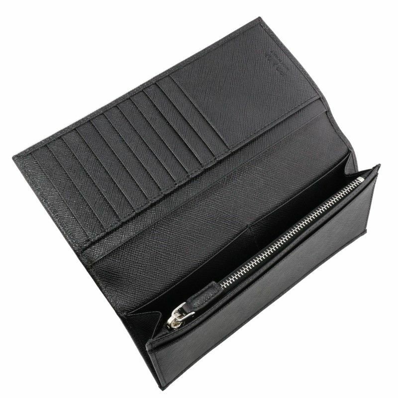 プラダ PRADA長財布 メンズ ブラック 2MV836 QHH F0002 NERO