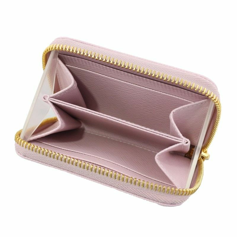 PRADA プラダ コインケース レディース サフィアーノ ピンク 1MM268 QWA F0E18 ALABASTRO