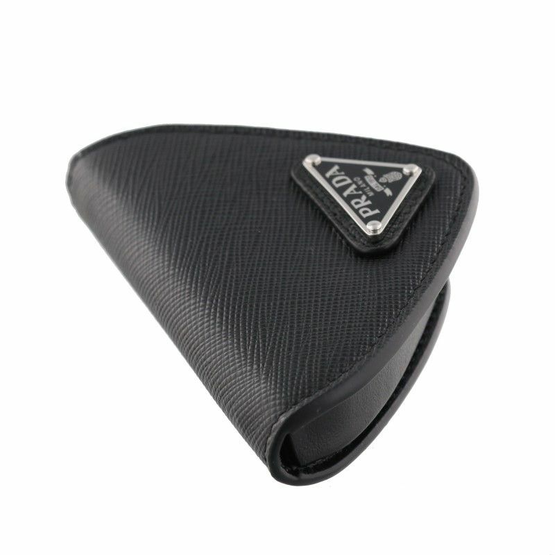 プラダ PRADA コインケース トライアングルロゴ ブラック 2MM004 QHH  