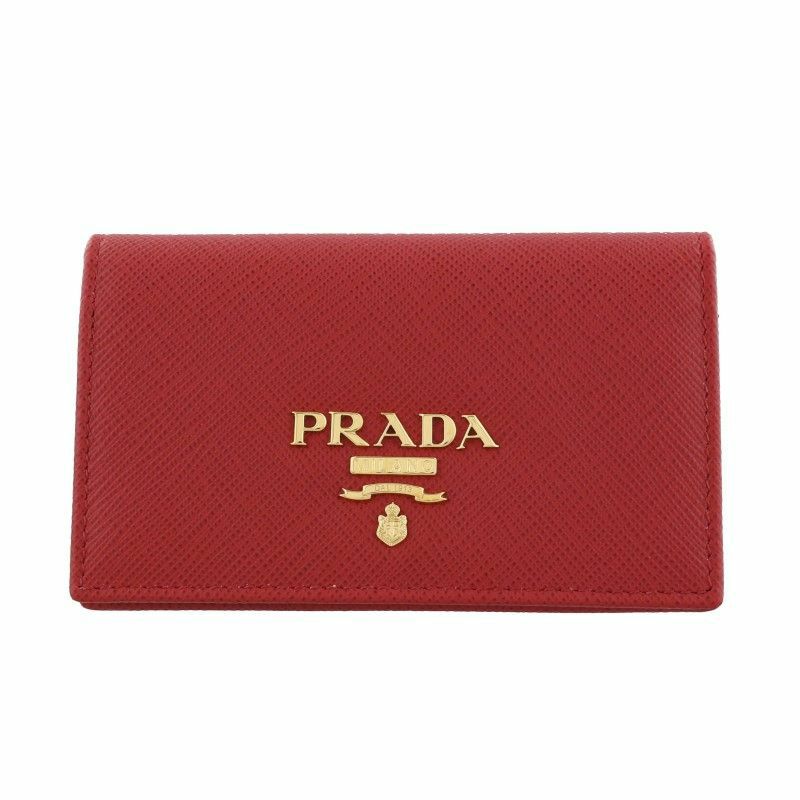 プラダ PRADA カードケース レディース レッド 1MC122 QWA F068Z FUOCO