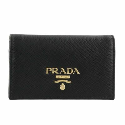 プラダ PRADAカードケース レディース ブラック 1MC122 QWA F0002 NERO