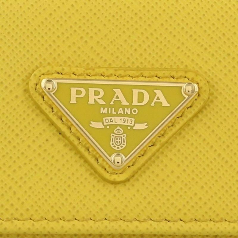 PRADA プラダ キーケース レディース サフィアーノ イエロー 1PG004 QHH F0377 SOLE