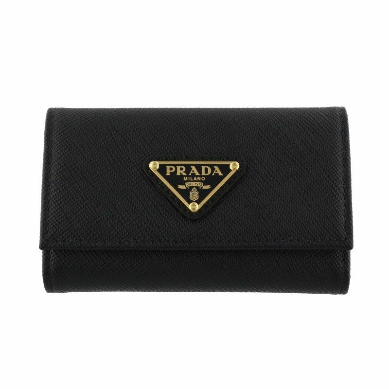 PRADA プラダ キーケース レディース ブラック 1PG004 QHH F0002 NERO