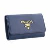 PRADA プラダ キーケース レディース ブルー 1PG004 QWA F0016 BLUETTE