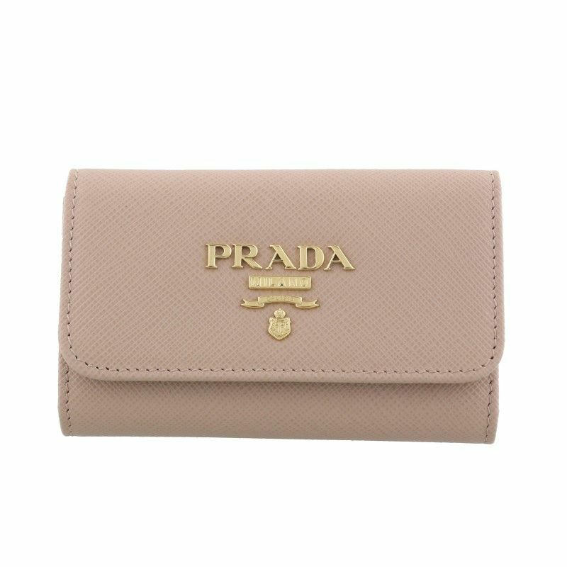 プラダ PRADA キーケース レディース ピンクベージュ 1PG004 QWA F0236 ...