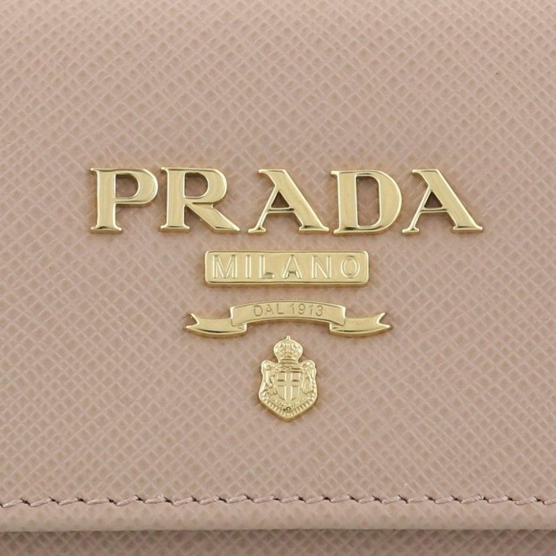 プラダ PRADA キーケース レディース ピンクベージュ 1PG004 QWA F0236 CIPRIA