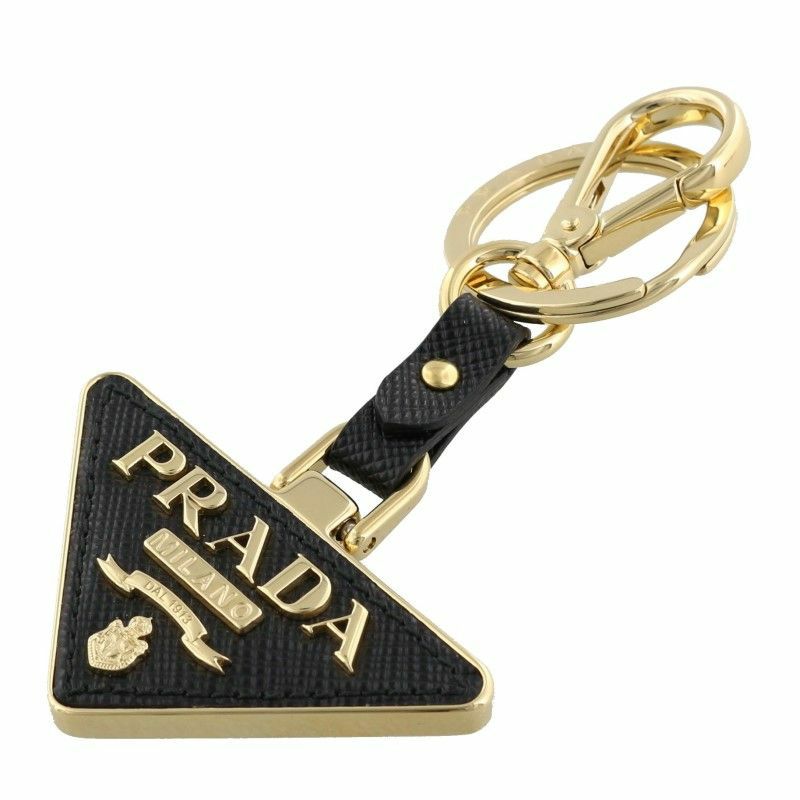 PRADA ハートモチーフ キーリング ag-et048