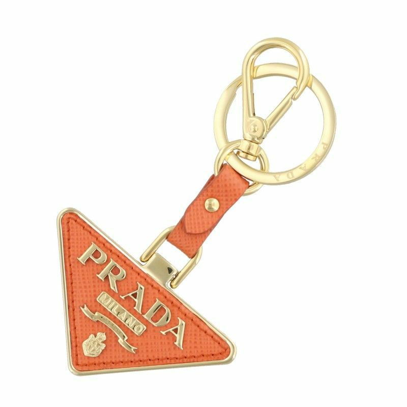 プラダ PRADA キーリング レディース サフィアーノ オレンジ 1PP128 053 F0049 ARANCIO