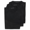 プラダ PRADA Tシャツ 3枚セット メンズ Mサイズ ブラック UJM492 ILK S 181 F0002 NERO