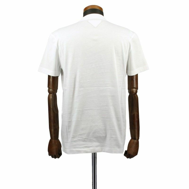 プラダ PRADA Tシャツ 3枚セット メンズ Mサイズ ホワイト UJM493 ILK