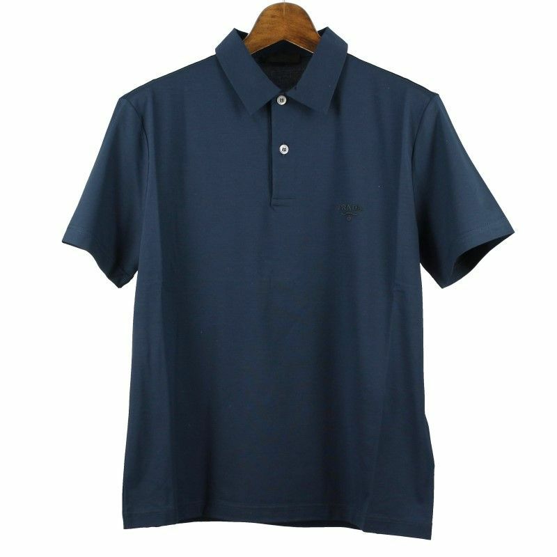 プラダ PRADA Tシャツ メンズ Mサイズ ネイビー UJN664 1UOR S 202 F0124 NAVY