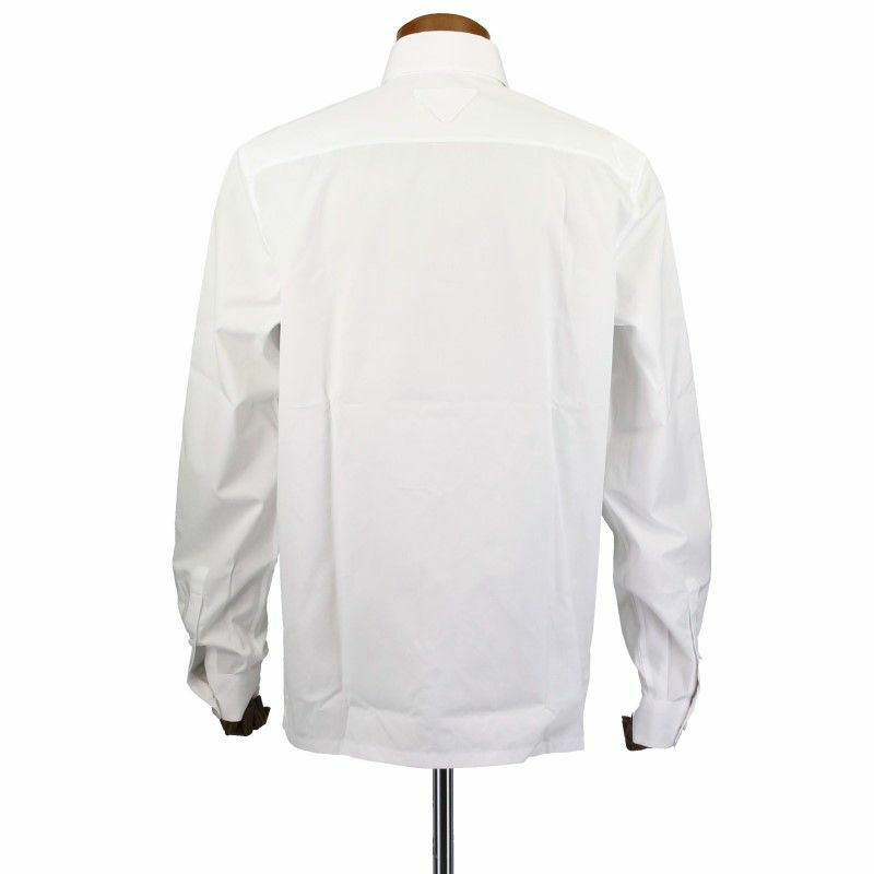 プラダ PRADA シャツ メンズ サイズ39 ホワイト UCN314 1XV2 S 202 F0009 BIANCO