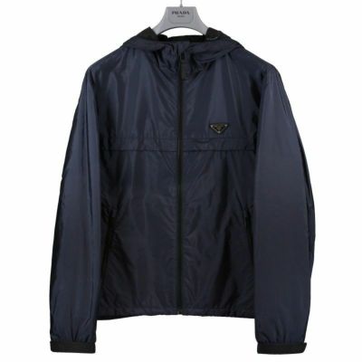 PRADA プラダ ジャケット メンズ 48サイズ ネイビー SGB460 S 202 1WQ9