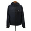 PRADA プラダ ジャケット メンズ 48サイズ ネイビー SGB460 S 202 1WQ9 F0C6D NAVY NERO