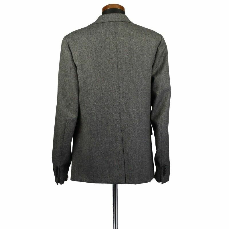 プラダ PRADA ジャケット メンズ サイズ48 グレー UGM118 0R9 S 202 