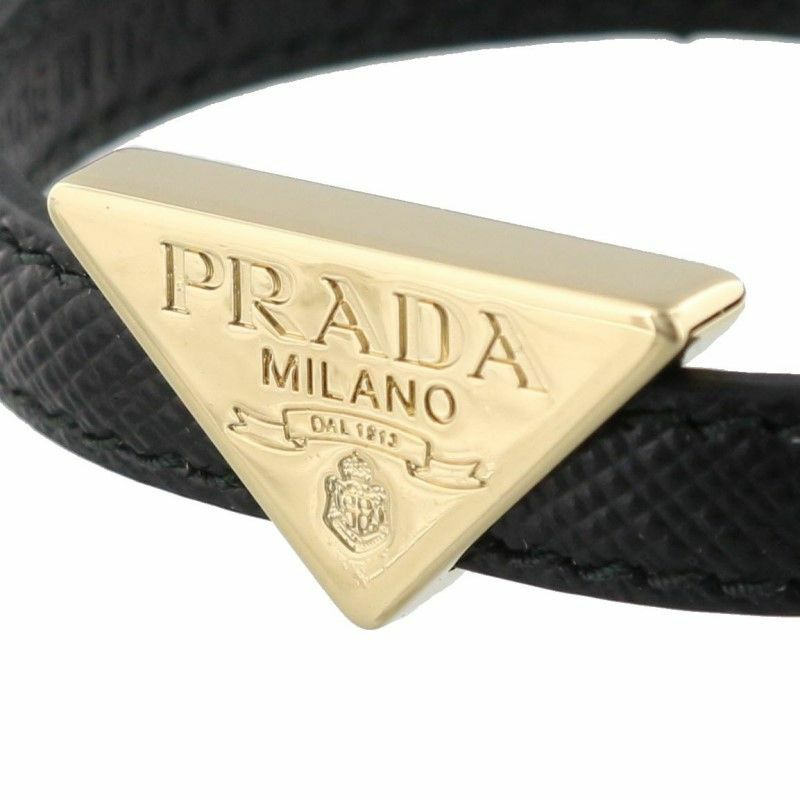 プラダ PRADA ブレスレット レディース SAFFIANO ブラック 1IB341 053 F0002 NERO | GINZA  LoveLove（ラブラブ）