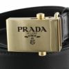 プラダ PRADA ベルト レディース 75 ブラック 1CC476 053 F0002 NERO