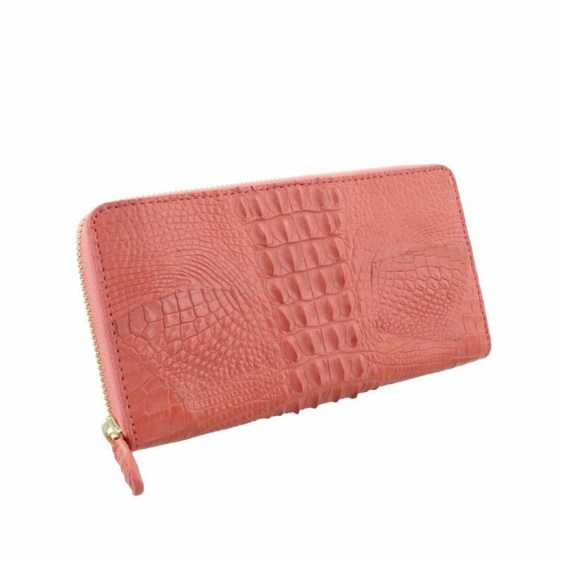 ロダニア RODANIA 長財布 レディース クロコダイル ピンク RDOC9862CPK PINK