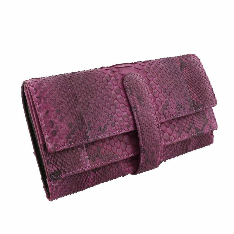 ロダニア RODANIA 長財布 レディース パイソン パープル OKU0281VT バイオレット